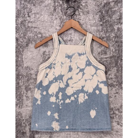 Rachel Comey Top 0 Womens Acid Wash Light Weight Sleeveless Backless Tank - Picture 1 of 9